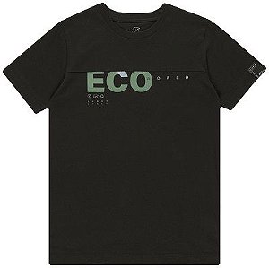 CAMISETA INFANTOJUVENIL MASCULINA ECO - LAMON