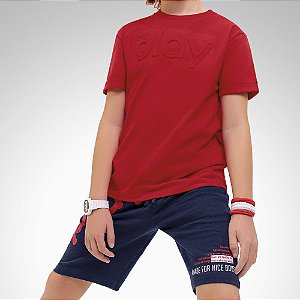 CAMISETA EM MEIA MALHA MASCULINA - PLAYGROUND