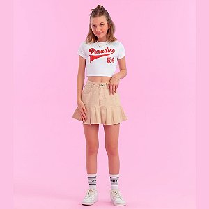 BLUSA TEEN MIXED - VANILLA CREAM