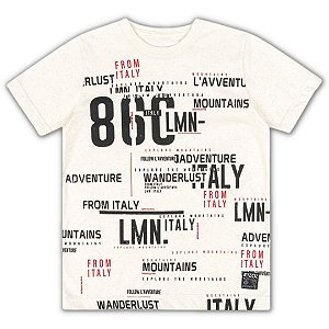 CAMISETA INFANTOJUVENIL MASCULINA - LAMON