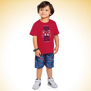 CONJUNTO INFANTIL MASCULINO STARTED - FAKINI