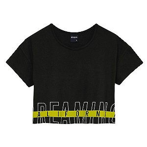 BLUSA BOXY TEEN FEMININA - AMORA