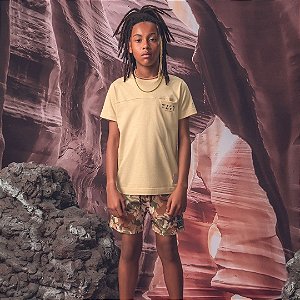 CAMISETA TEEN EM MEIA MALHA - LAMON