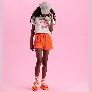 CONJUNTO TEEN VERÃO CHIC AND FUN - VANILLA CREAM