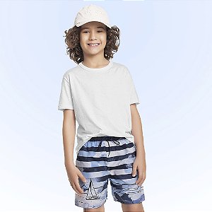 SHORT INFANTIL MASCULINO EM MICROFIBRA - FAKINI