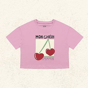 BLUSA TEEN FEMININA EM MEIA MALHA - FAKINI