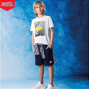 CONJUNTO TEEN EM MEIA MALHA E MOLETINHO - LAMON