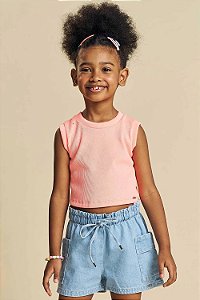 BLUSA CROPPED EM SOFT LINE - KUKIÊ
