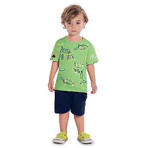 CONJUNTO INFANTIL MASCULINO ANIMAIS - KYLY