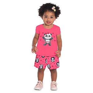 PIJAMA INFANTOJUVENIL FEMININO PANDA - KYLY