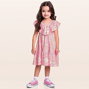 VESTIDO INFANTIL EM MALHA - FAKINI