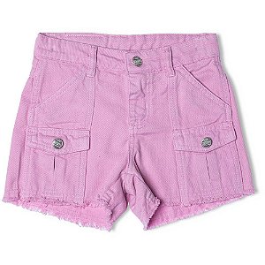 SHORT JEANS INFANTOJUVENIL FEMININO - MANIA KIDS