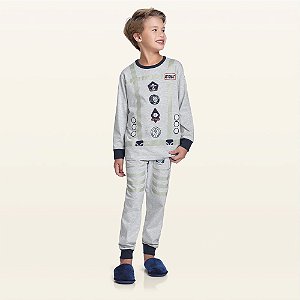 PIJAMA INFANTIL MASCULINO ASTRONAUTA - FAKINI