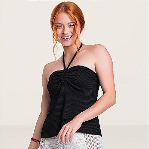 BLUSA TEEN FEMININA EM MALHA - FAKINI