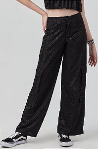 CALÇA CARGO TEEN EM ALFAIATARIA - PINK X