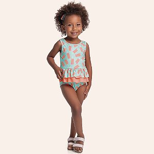MAIÔ INFANTIL POPSICLE - FAKINI