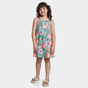 VESTIDO INFANTIL PRIMAVERA - FAKINI