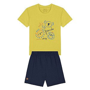 CONJUNTO INFANTIL EM MOLETINHO - KAMYLUS