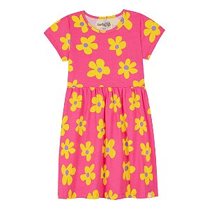 VESTIDO TEEN EM MEIA MALHA - KAMYLUS