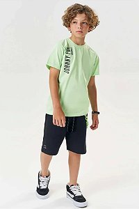 CONJUNTO INFANTOJUVENIL CAMISETA E BERMUDA - JOHNNY FOX