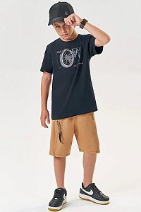 CONJUNTO INFANTOJUVENIL CAMISETA E BERMUDA - JOHNNY FOX