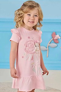 VESTIDO INFANTIL EM COTTON - INFANTI