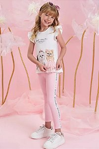 CONJUNTO INFANTIL BLUSA E LEGGING - INFANTI