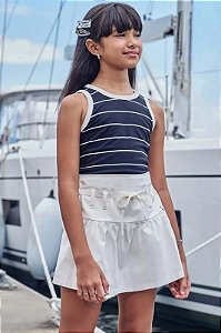 SHORT SAIA TEEN EM SARJA COM ELASTANO - VIC & VICKY