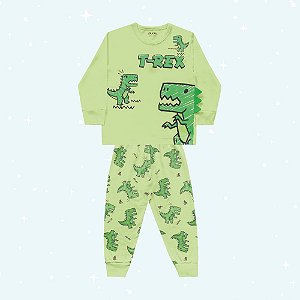PIJAMA INFANTIL MASCULINO CAMISETA E CALÇA - FAKINI