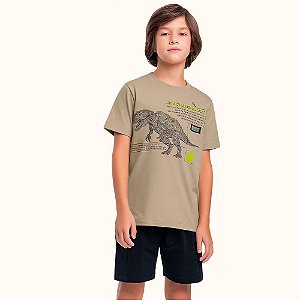 CONJUNTO INFANTIL CAMISETA E BERMUDA - FAKINI
