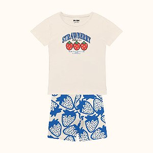 CONJUNTO INFANTOJUVENIL BLUSA E SHORT CICLISTA - FAKINI