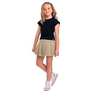 BLUSA INFANTOJUVENIL EM MALHA - FAKINI