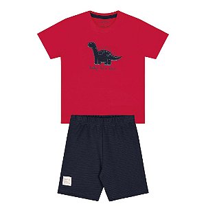 CONJUNTO INFANTIL CAMISETA E BERMUDA - KAMYLUS