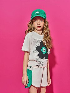 CONJUNTO INFANTOJUVENIL BLUSA E SHORT - BELI.ME