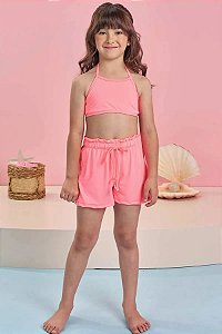 SHORT INFANTOJUVENIL SAÍDA DE PRAIA EM MALHA UV DRY - INFANTI