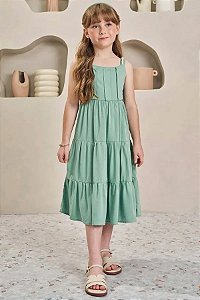 VESTIDO INFANTOJUVENIL EM VISCOSE - INFANTI
