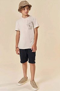 CONJUNTO TEEN MASCULINO CAMISETA E BERMUDA - JOHNNY FOX