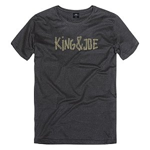 CAMISETA TEEN EM MALHA - KING & JOE