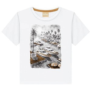 CAMISETA INFANTOJUVENIL MASCULINA - MILON