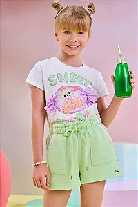 CONJUNTO INFANTOJUVENIL BLUSA E SHORT - INFANTI