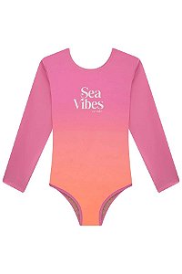 MAIÔ TEEN MANGA LONGA EM MALHA UV 50+ - VIC & VICKY