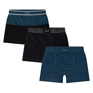 KIT COM 03 CUECAS INFANTOJUVENIL - KYLY