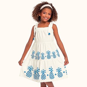VESTIDO INFANTIL EM MALHA - FAKINI