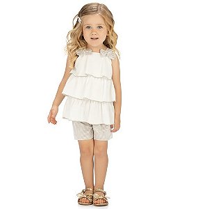 CONJUNTO INFANTIL FEMININO - MILON