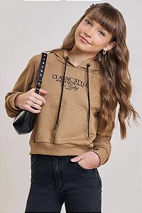 BLUSÃO BOXY TEEN MANGA LONGA - VIC & VICKY