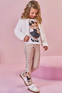 CALÇA LEGGING INFANTIL EM FLY TECH - INFANTI