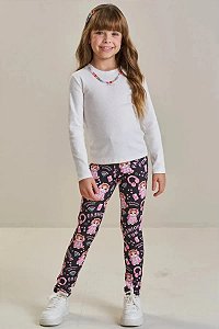 CALÇA LEGGING INFANTIL EM FLY TECH - INFANTI