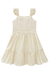 VESTIDO INFANTIL EM VISCOSE - INFANTI