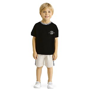 CONJUNTO INFANTOJUVENIL CAMISETA E BERMUDA - MALWEE