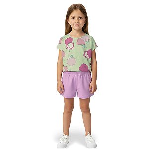 CONJUNTO INFANTOJUVENIL BLUSA E SHORT - MALWEE